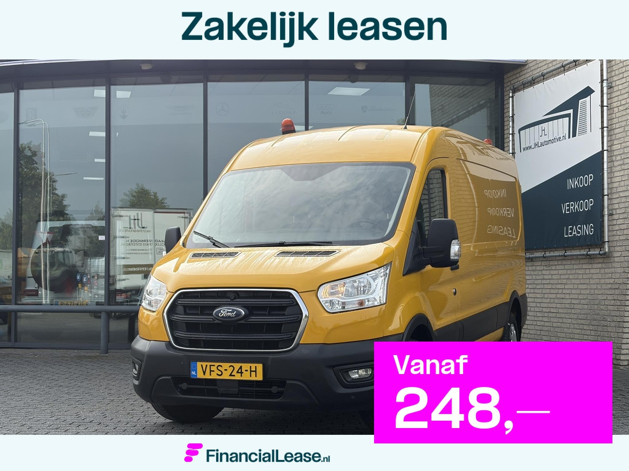 Ford Transit 350 2.0 TDCI L3H2*A/C*CRUISE*HAAK*CAM*STOELVERW, Voorwielaandrijving, Euro 6, 4 cilinders, 129 pk