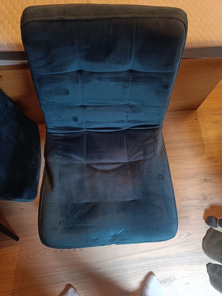 Stoelen, Ophalen, Zo goed als nieuw, Blauw, Drie