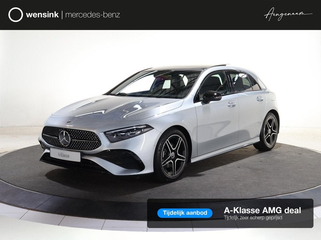 Mercedes-Benz A-klasse 180 Business Solution AMG | Panoramas, Auto's, Mercedes-Benz, 136 pk, 4 cilinders, Automatische klimaatregeling