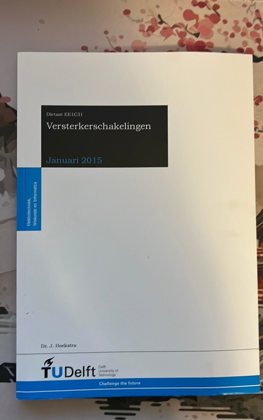 Versterkerschakelingen TU Delft, Ophalen of Verzenden, Beta, Zo goed als nieuw, WO