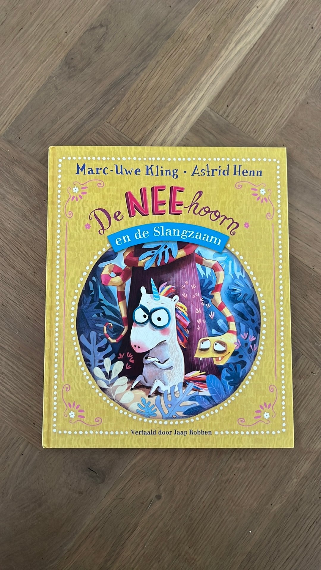 De neehoorn en de slangzaam, Ophalen of Verzenden, Zo goed als nieuw, Fictie algemeen