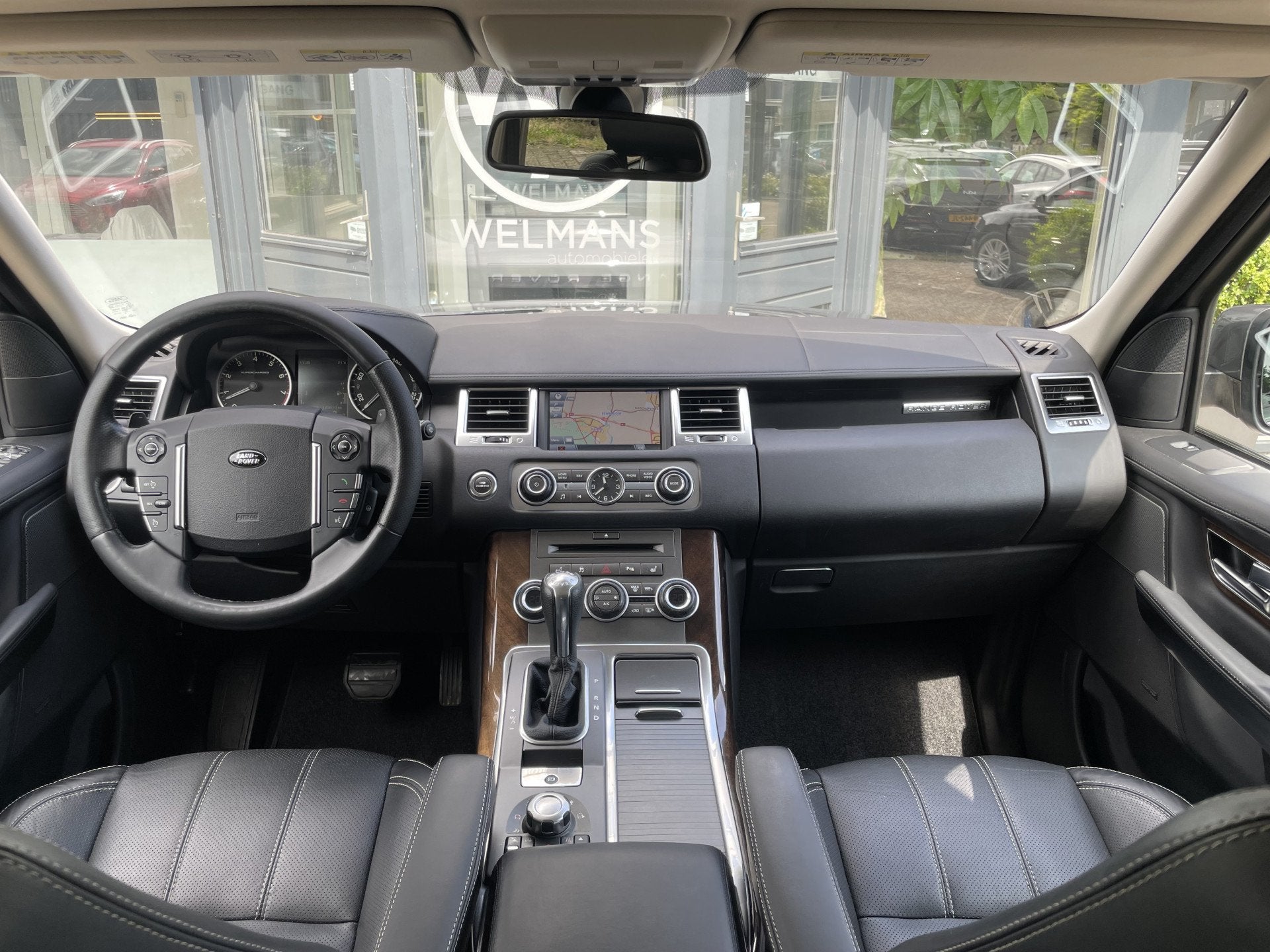 Land Rover Range Rover Sport 5.0 V8 Supercharged Autobiograp, Auto's, Land Rover, Gebruikt, 510 pk, Leder, Bedrijf