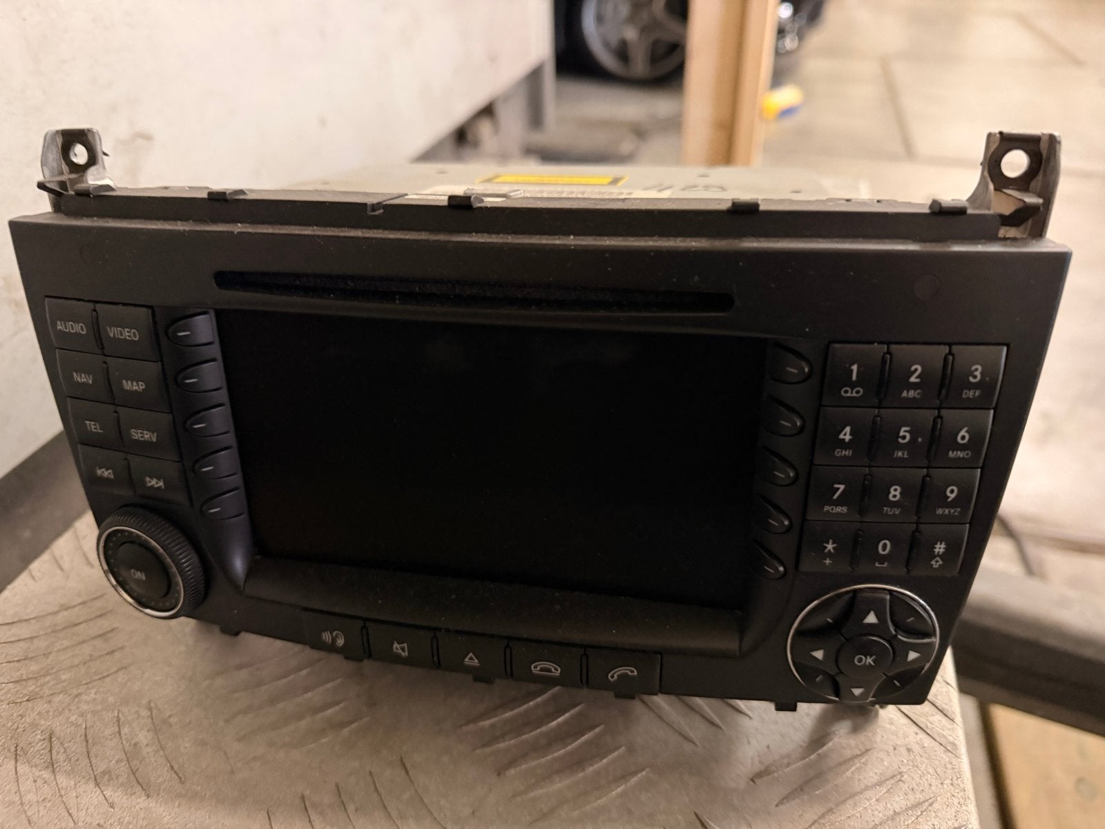Mercedes-Benz Audio comand Systeem A2038701089, Auto diversen, Ophalen, Gebruikt, ., .