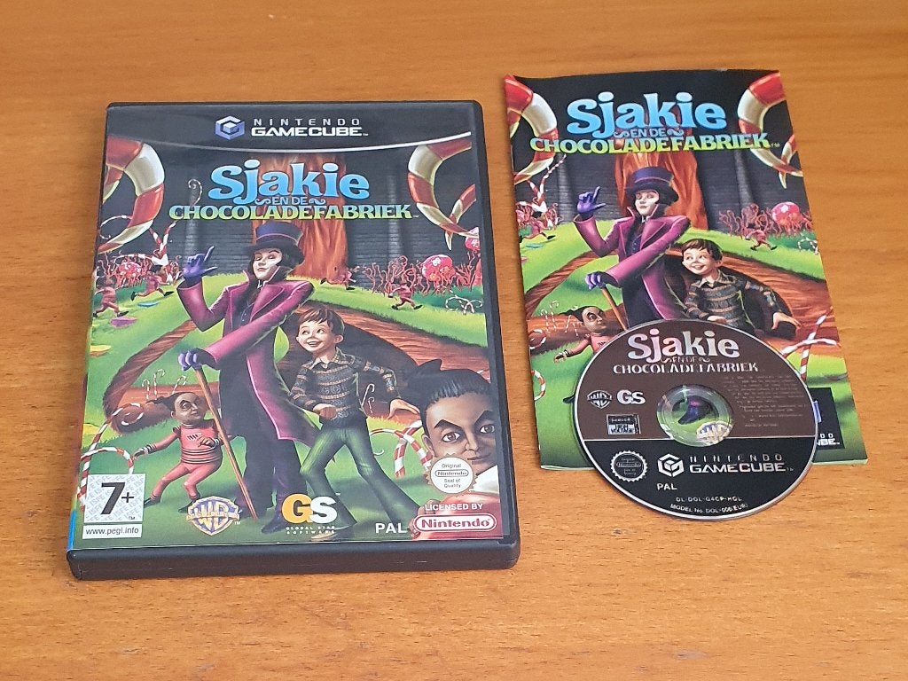 GameCube | Sjakie en de Chocoladefabriek, Avontuur en Actie, Gebruikt, 1 speler, Ophalen of Verzenden