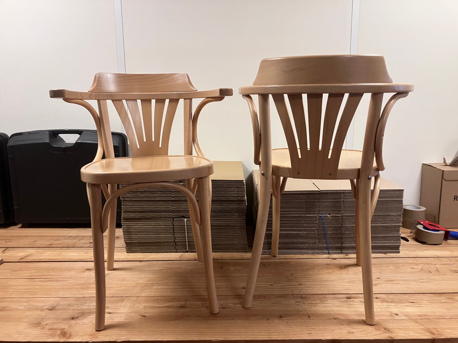 14 Bistro stoelen, Ophalen, Zo goed als nieuw, Vijf, Zes of meer stoelen