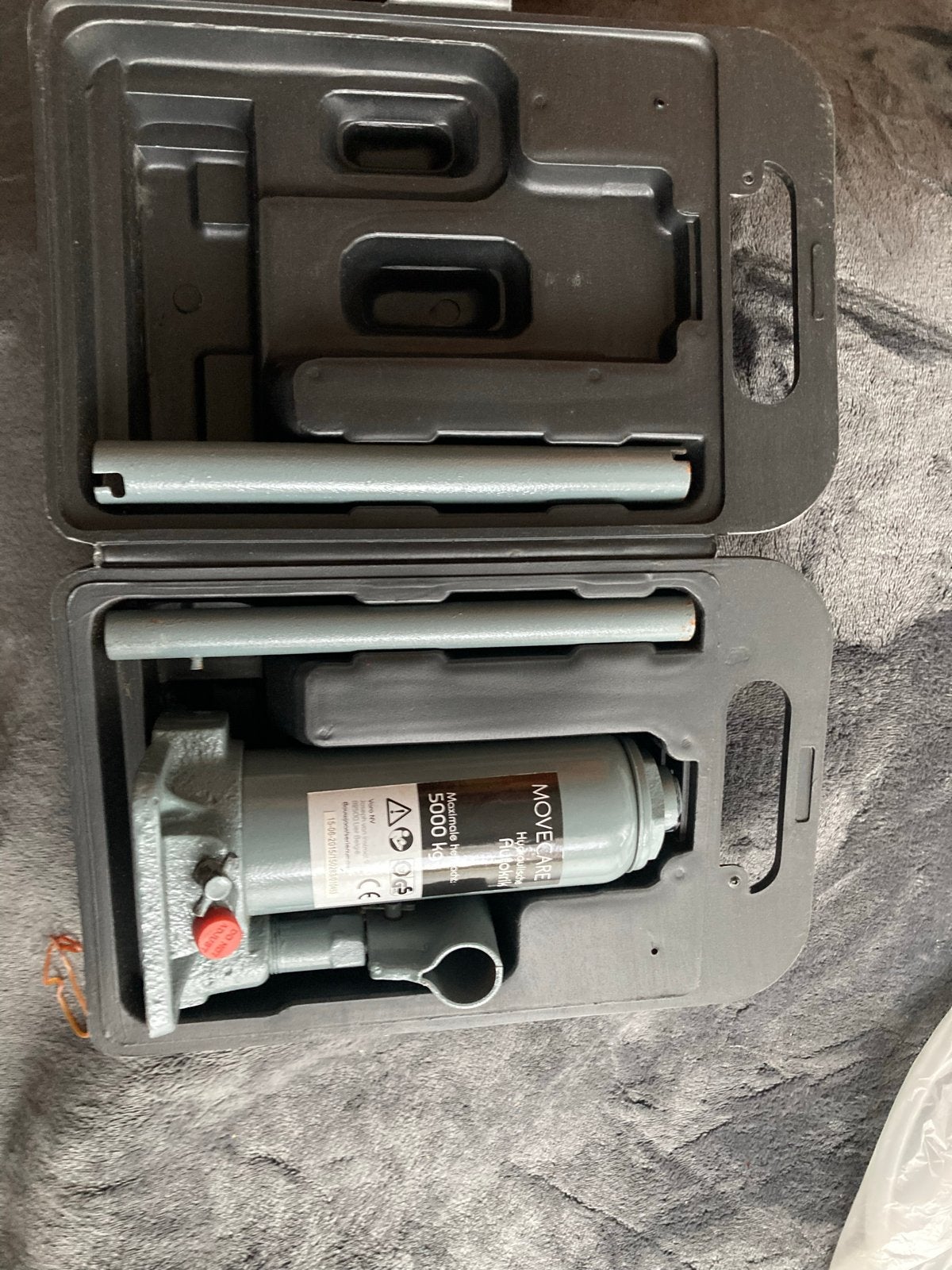 MOVECARE Hydraulische Autokrik 5000 kg, Auto diversen, Krikken, Ophalen of Verzenden, Zo goed als nieuw, Hydraulisch, Potkrik