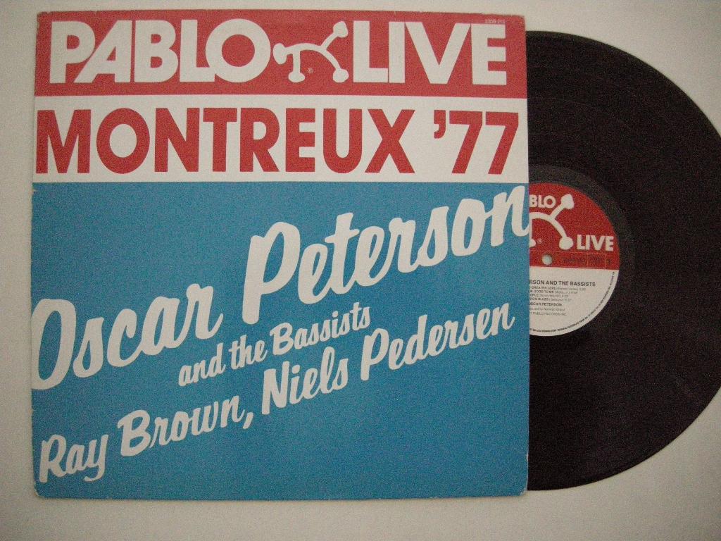 Oscar Peterson And The Bassists - LP vinyl zgan, Ophalen, 1960 tot 1980, Zo goed als nieuw, 12 inch