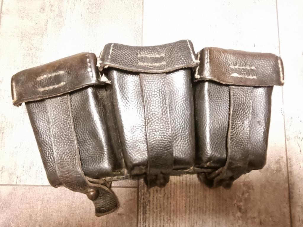Duits WOII K98 patronentasje (5) wehrmacht, Verzamelen, Militaria | Tweede Wereldoorlog, Ophalen of Verzenden, Duitsland, Overige typen