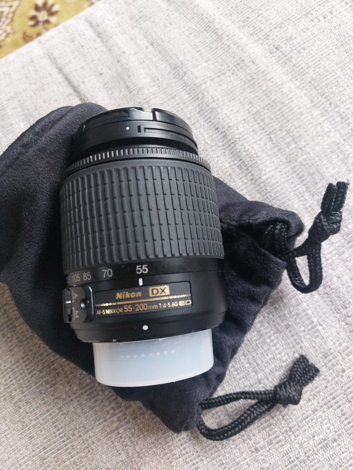 Nikon AF-S DX Nikkor 55-200mm f/4-5.6G ED telelens, Ophalen of Verzenden, Zo goed als nieuw, Telelens