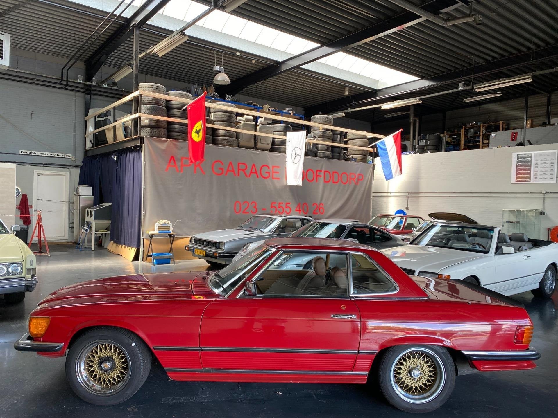 Mercedes-Benz SL-Klasse 500 SL Europese auto, foto 4