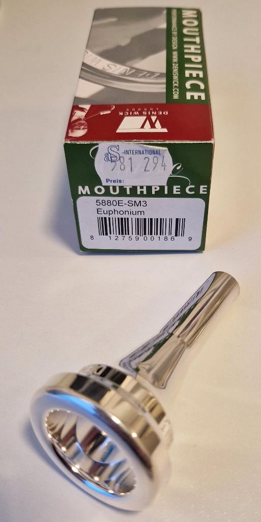 Denis Wick SM3 5880E mondstuk euphonium nieuw., Ophalen, Nieuw