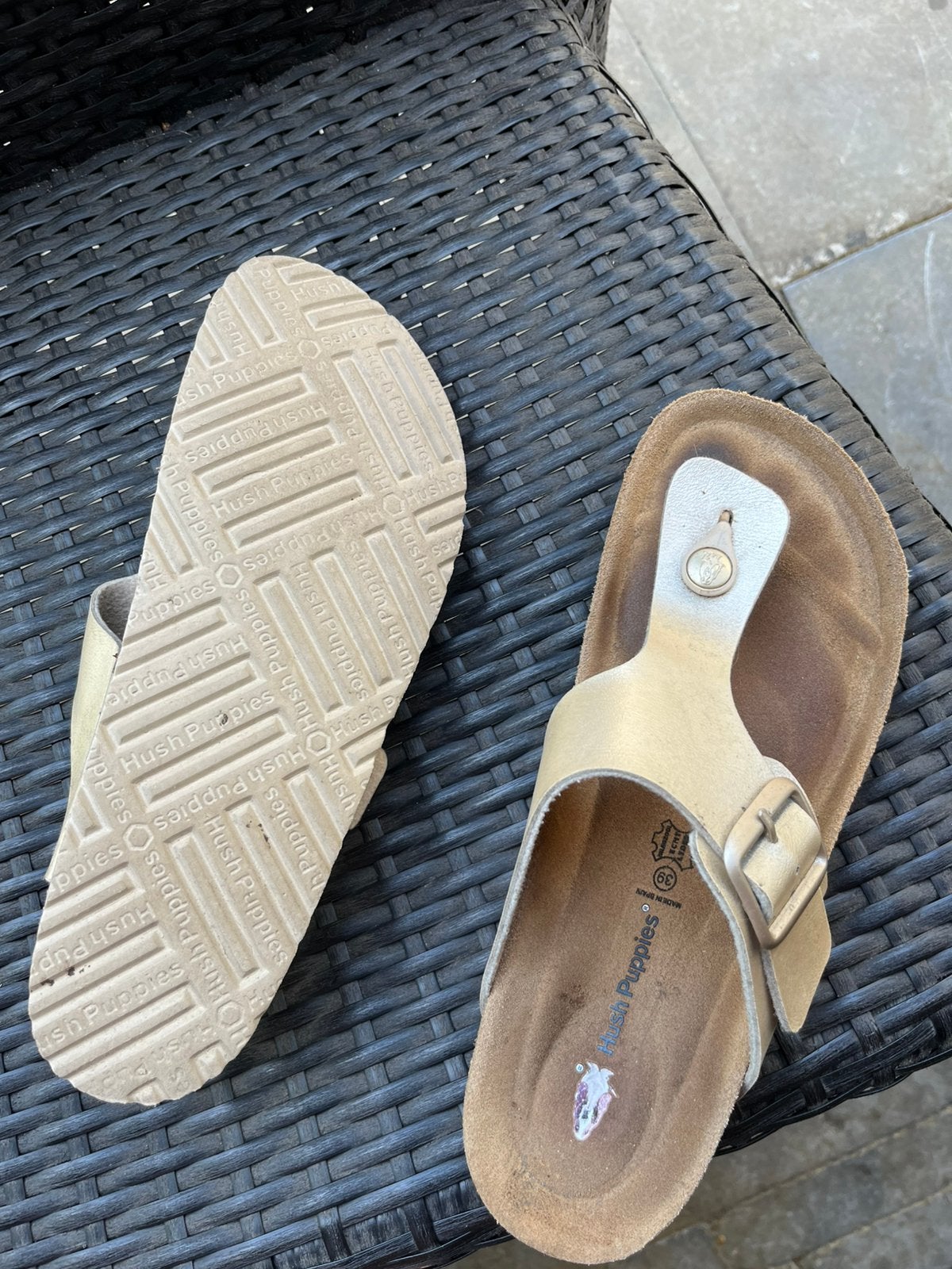 Hush puppies slippers maat 39, Ophalen, Gebruikt, Meisje, Overige typen