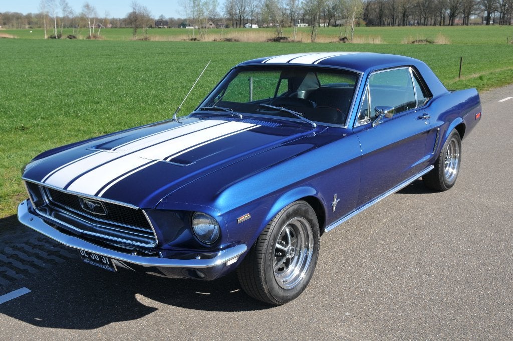 Ford 1968 Blauw 302 5 liter, Auto's, Automaat, Achterwielaandrijving, Particulier, Geïmporteerd
