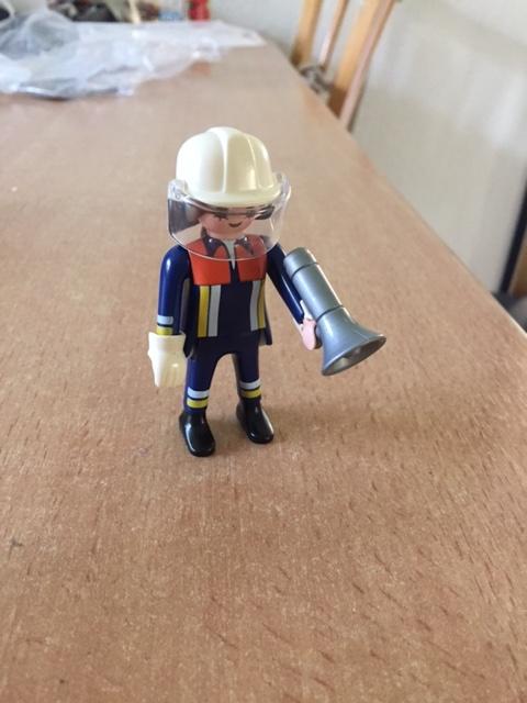 Playmobil brandweer popje, Kinderen en Baby's, Speelgoed | Playmobil, Ophalen of Verzenden, Nieuw