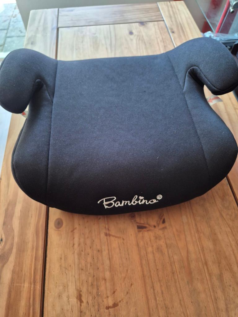 Bambino autostoelverhoger 15-36kg, Ophalen, Zo goed als nieuw, 15 t/m 36 kg, Autogordel