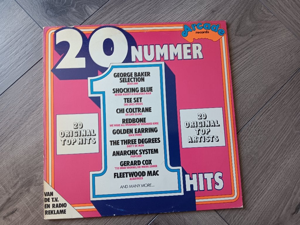 LP 20 Nummer 1 Hits, Ophalen, Gebruikt, Pop, LP
