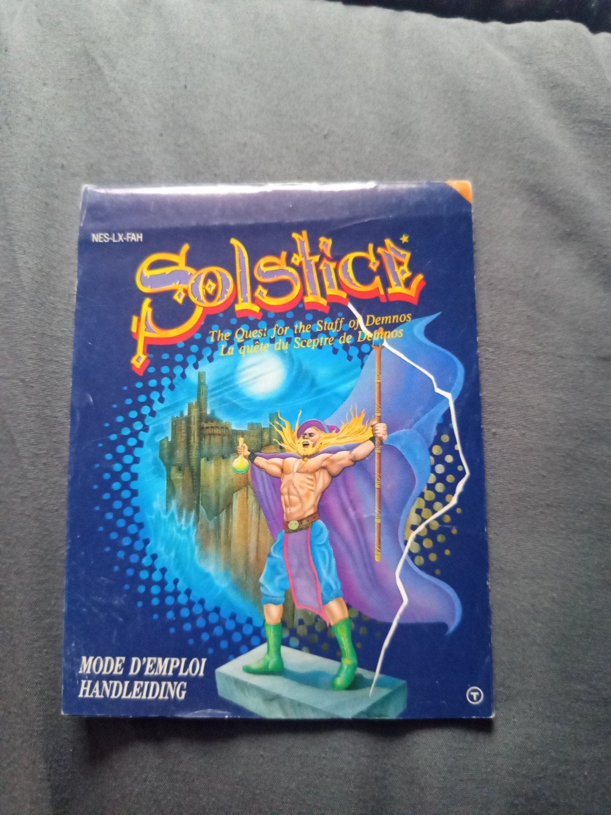 Solstice nes handleiding, Spelcomputers en Games, Games | Nintendo NES, Avontuur en Actie, Gebruikt, Verzenden, 1 speler