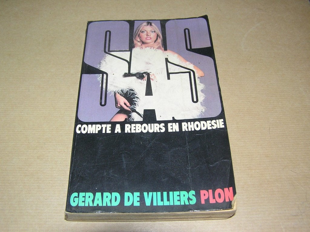Compte à Rebours en Rhodésie - Gérard de Villiers(frans), Ophalen of Verzenden, Gelezen, Gérard de Villiers