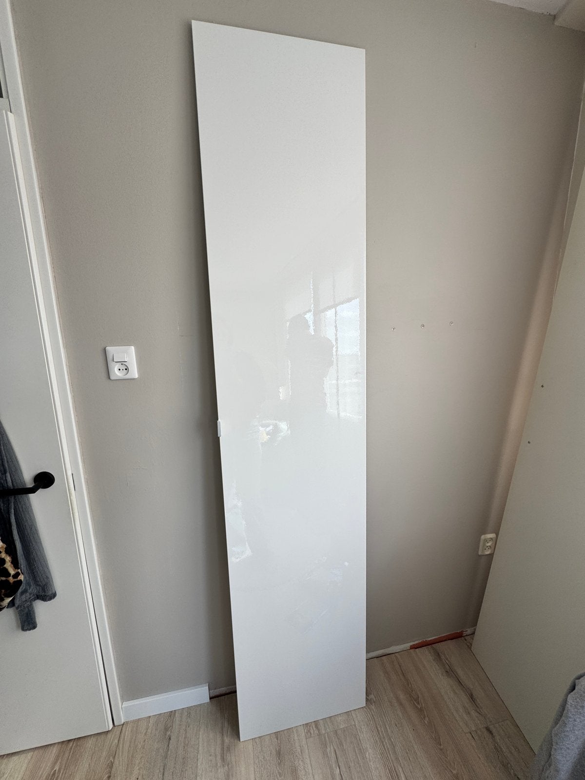 Fardal deur 50x229 hoogglans wit - IKEA Pax systeem, Gebruikt, Minder dan 80 cm, 215 cm of meer, Binnendeur