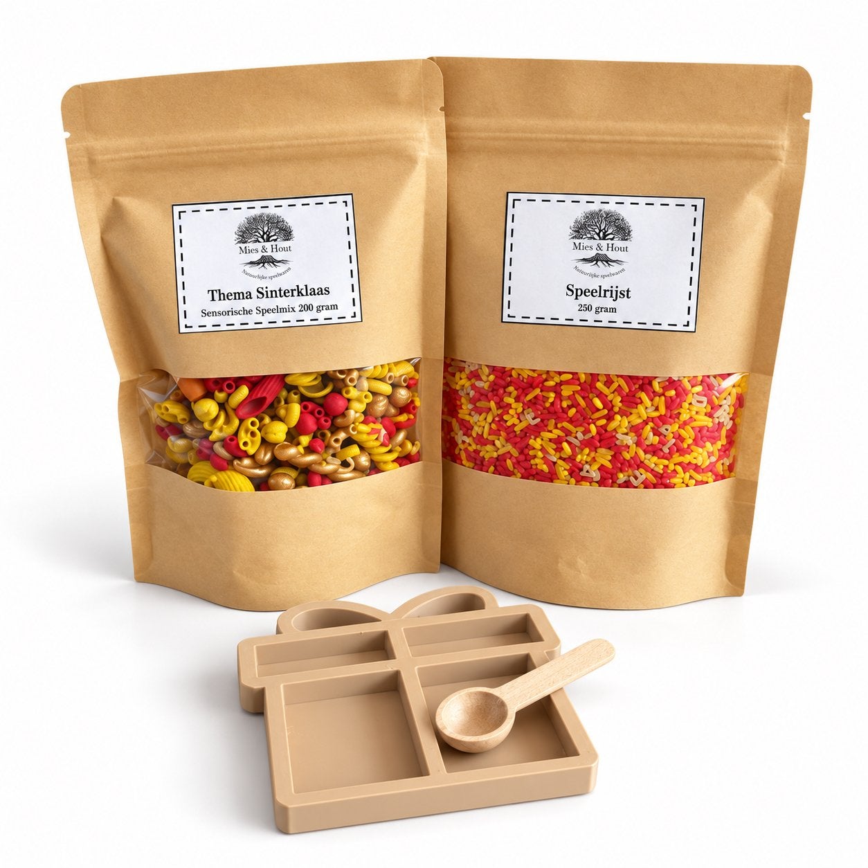 Mini Sensorische Speelset Sinterklaas - Sinterklaas Thema, Nieuw, 1551GL, Ophalen of Verzenden, Mies en Hout