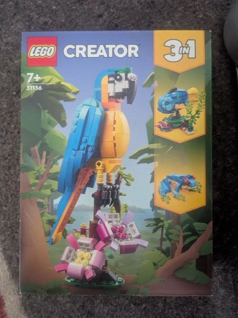 LEGO Creator 3in1 31136 Exotische Papegaai - nieuw, Lego, Nieuw, Ophalen of Verzenden, Creator