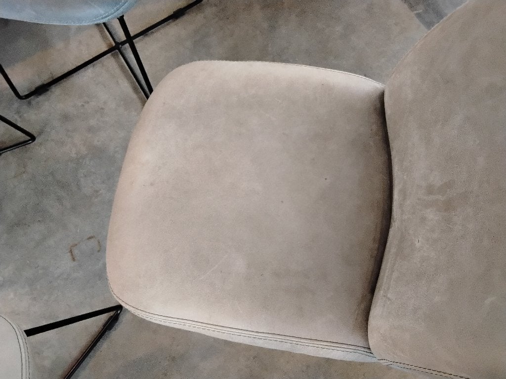 Set van 3 eetstoelen, leer Voor 150=!! Second Life Wolvega, Ophalen, Zo goed als nieuw, Leer, Drie