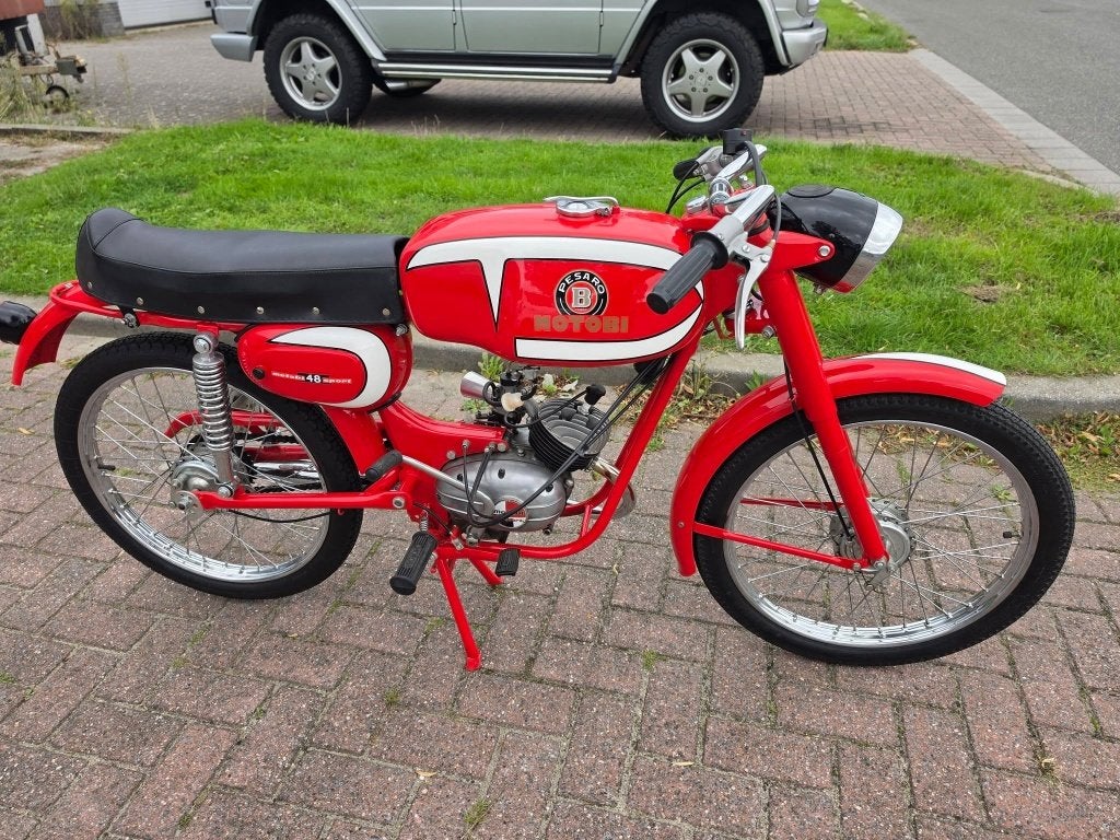 MOTOBI 48 SPORT – BOUWJAAR 1963, Fietsen en Brommers, Maximaal 45 km/u, 2 versnellingen, 50 cc, Ophalen