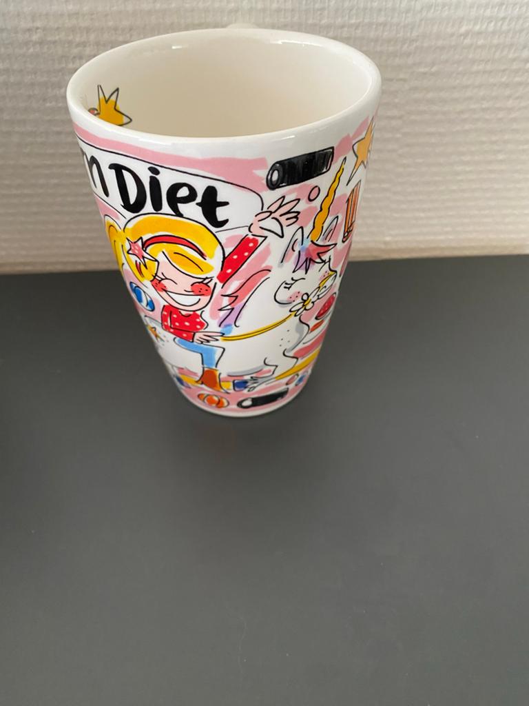 Blond Amsterdam Unicorn Diet XL Beker - Zo goed als nieuw, Blond Amsterdam, Ophalen of Verzenden, Zo goed als nieuw, Kop(pen) en/of Schotel(s)
