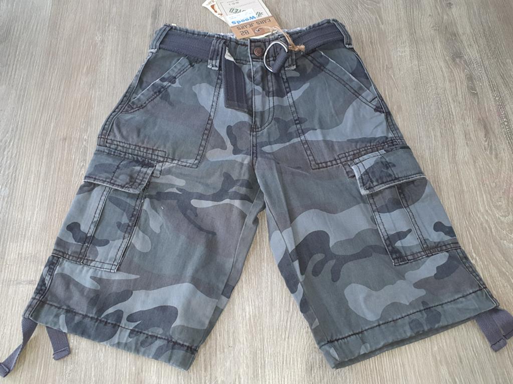 CARS JEANS Camouflage Korte Broek - Maat  128, Kinderen en Baby's, Kinderkleding | Maat 128, Ophalen of Verzenden, Nieuw, Jongen
