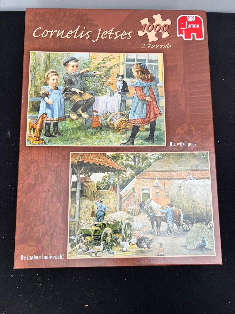 Te Koop Legpuzzel Ot En Sien Puzzel 2x 1000 stukjes, Ophalen of Verzenden, 500 t/m 1500 stukjes, Zo goed als nieuw