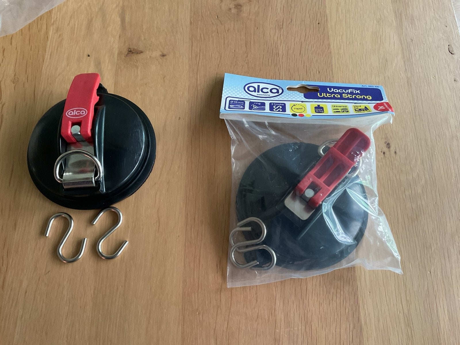 Oersterke zuignappen (Alca Vacufix Ultra Strong), Ophalen of Verzenden, Zo goed als nieuw