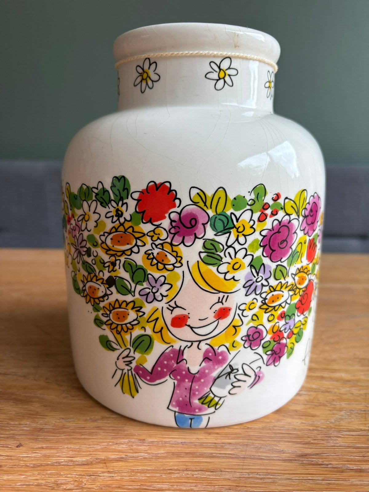Leuke vaas van Blond Amsterdam, Ophalen, Zo goed als nieuw, Overige kleuren