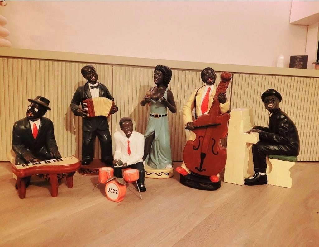 Jazz Muzikanten Beelden Collectie - Louis Armstrong set