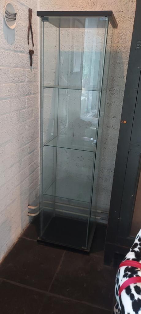 Vitrinekast, Ophalen, Met plank(en), Minder dan 50 cm, Modern