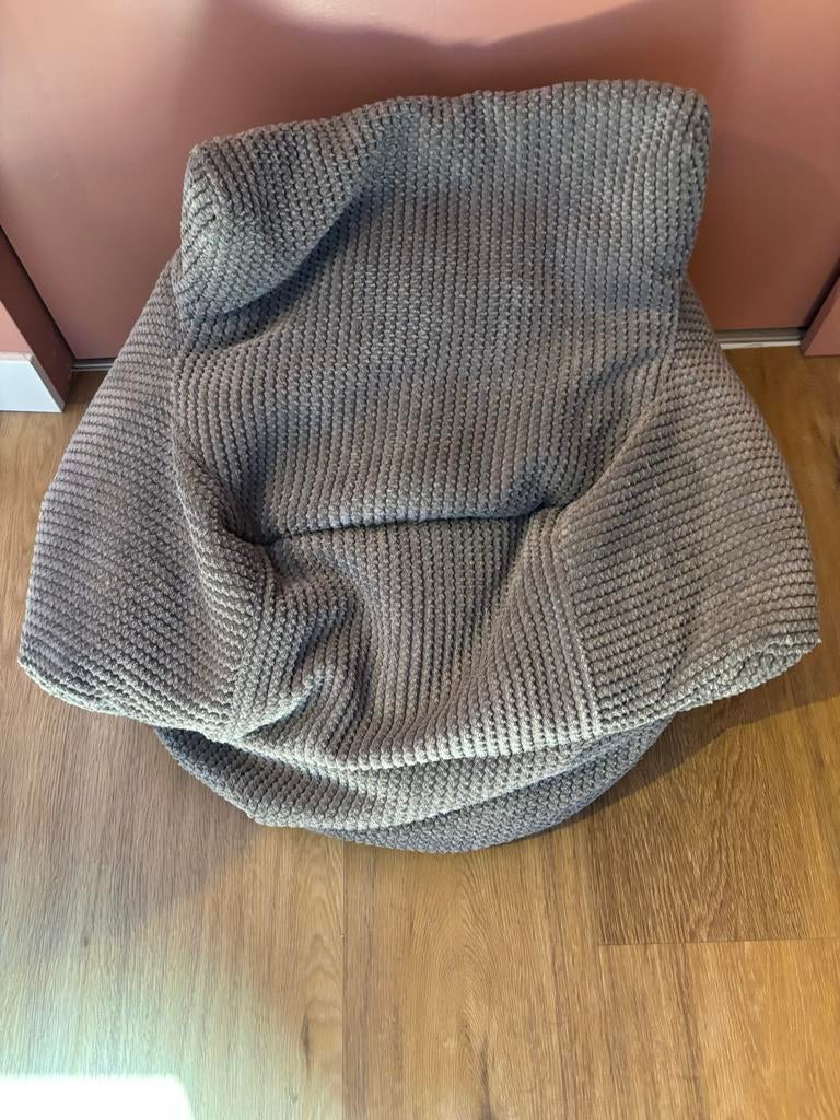 Lounge Pug Kids Zitzakstoel - Grijs, Huis en Inrichting, Ophalen, Zo goed als nieuw, Grijs, Zitzakstoel
