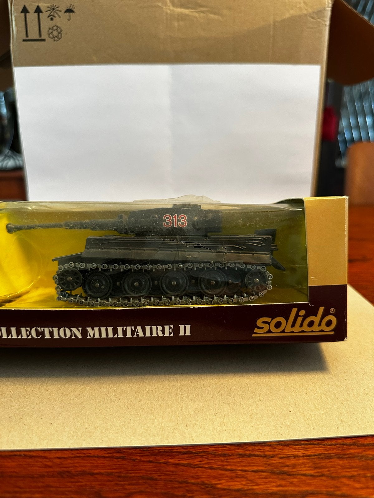 Solido Char Tigre Tank Model - Collection Militaire II, Ophalen of Verzenden, Zo goed als nieuw, Overige typen, Overige merken