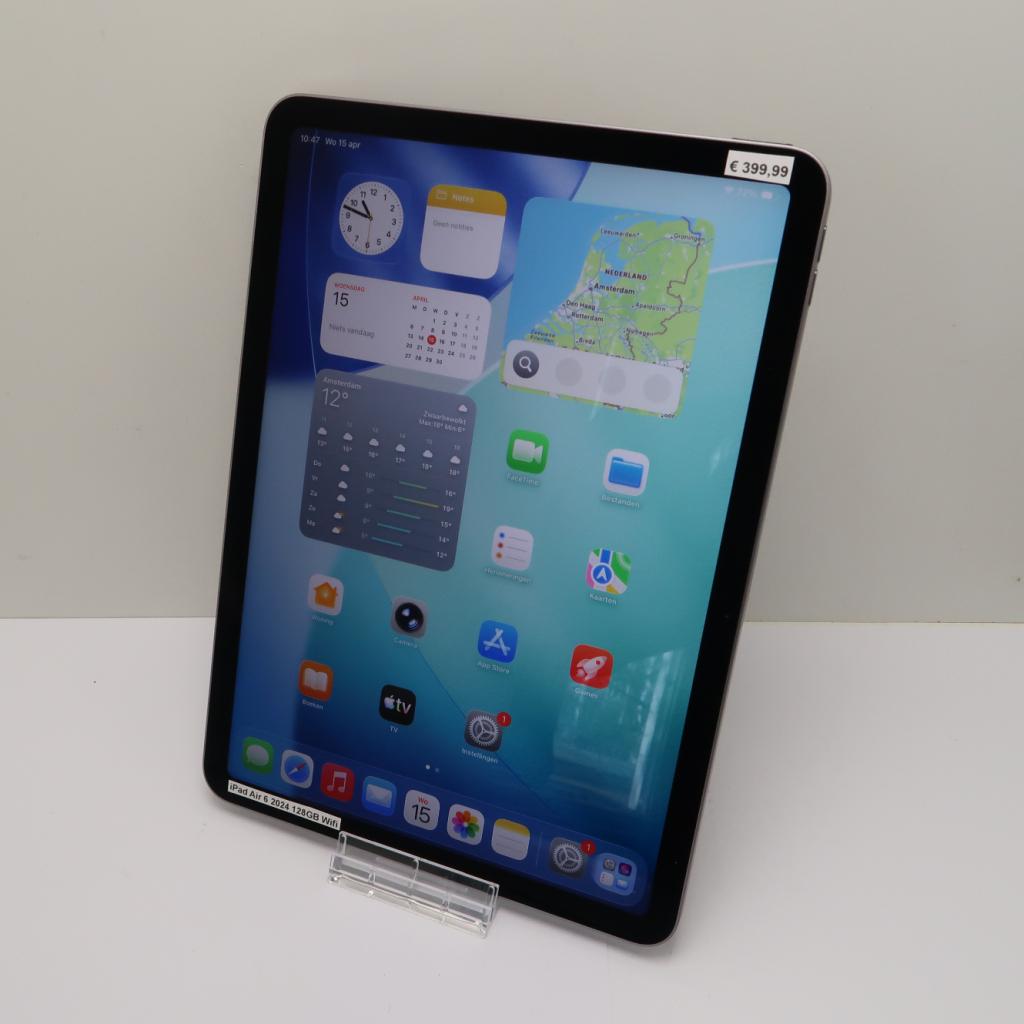 iPad Air 6 2024 M2 128GB Wifi | in Goede Staat, Niet ingevuld, Zo goed als nieuw, Niet ingevuld, Niet ingevuld