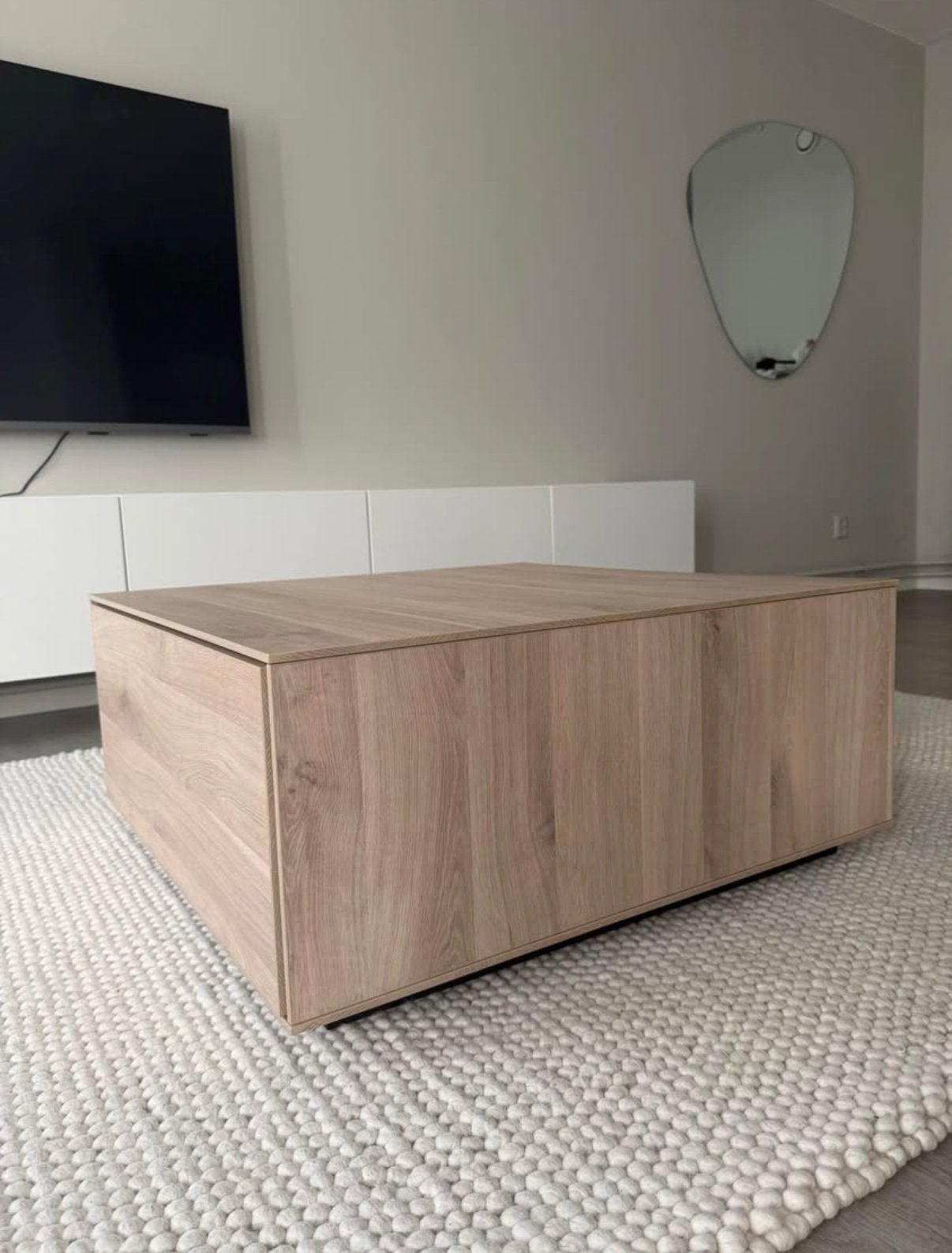 Salon tafel te koop! Zo goed als nieuw, Ophalen, 100 tot 150 cm, 50 tot 100 cm, Zo goed als nieuw