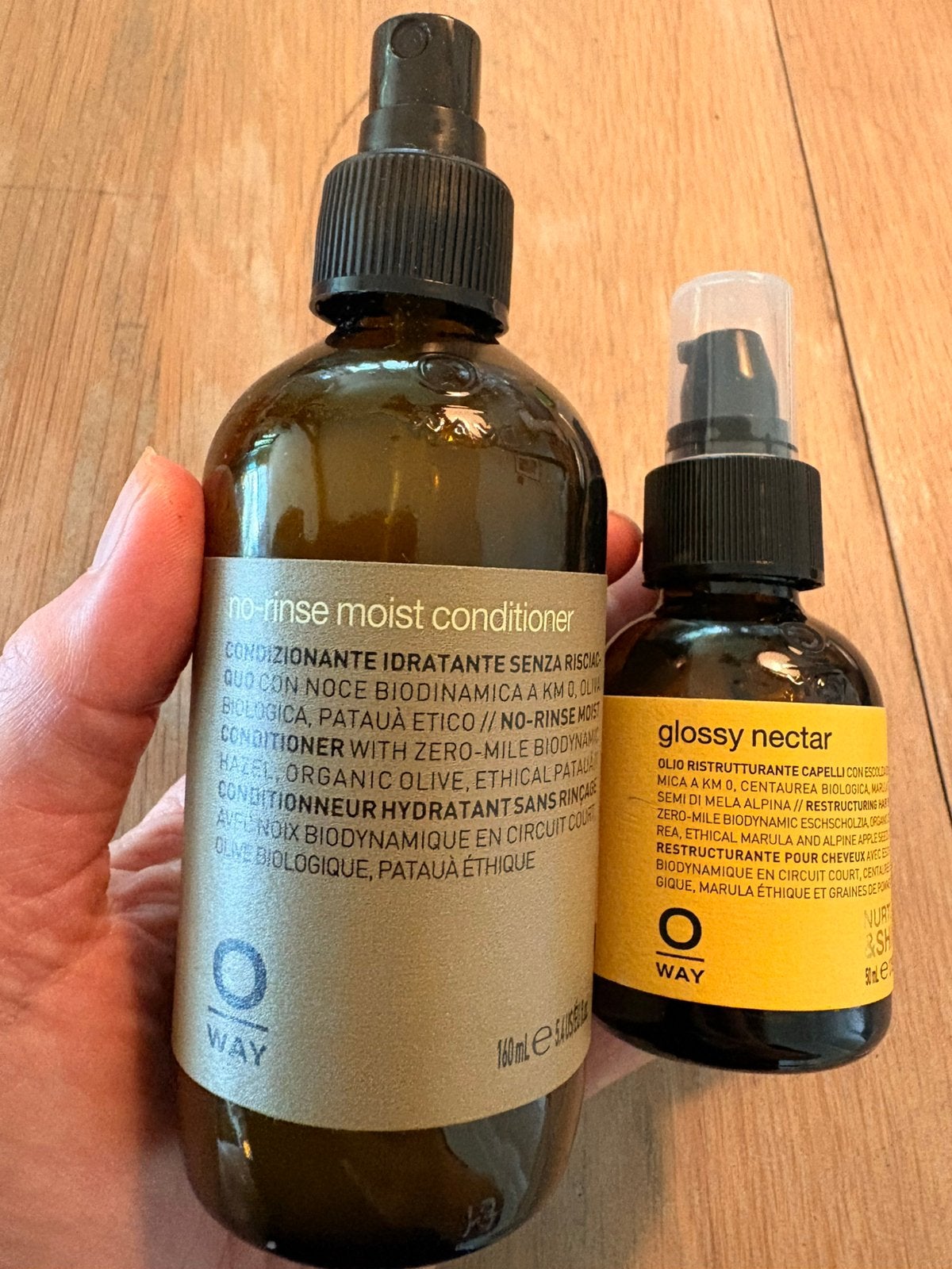Oway Moist Conditioner & Nectar- Nieuw, Sieraden, Tassen en Uiterlijk, Uiterlijk | Haarverzorging, Ophalen of Verzenden, Nieuw