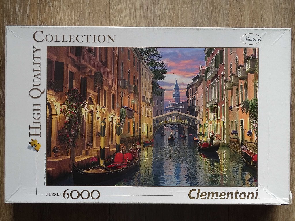 Puzzle Clementoni 6000 stukjes, Hobby en Vrije tijd, Ophalen of Verzenden, Meer dan 1500 stukjes, Gebruikt, Legpuzzel