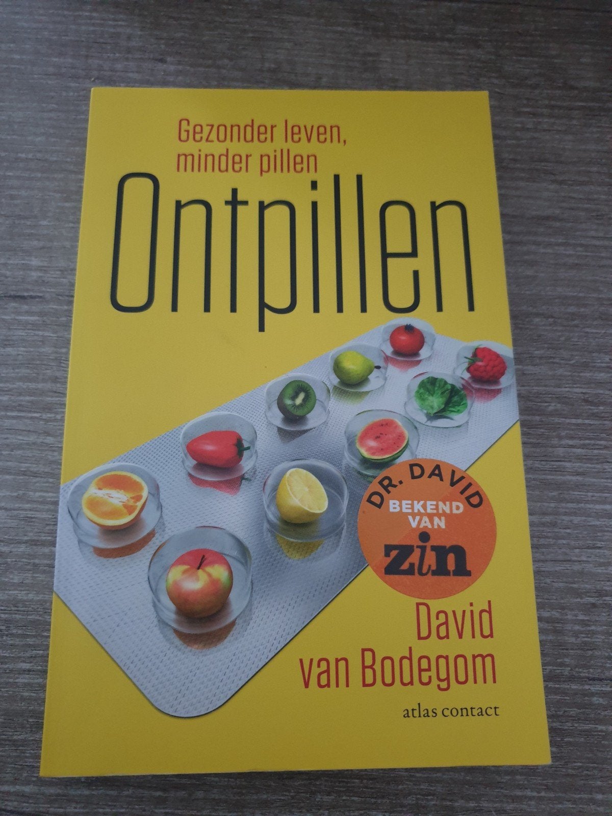 Ontpillen: Gezonder leven, minder pillen - David van Bodegom, Ophalen of Verzenden, Gelezen, David van Bodegom