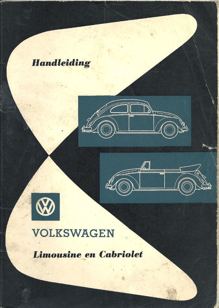 Handleiding/Instructieboekje Volkswagen Kever 1962 NL, Ophalen of Verzenden
