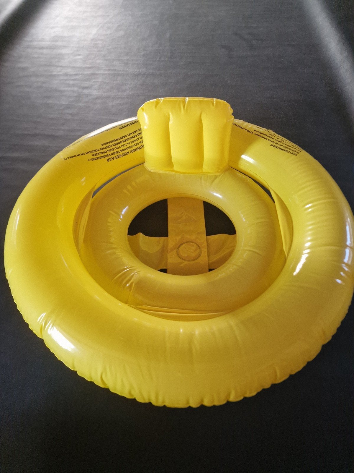 Babyzwembandje geel - ideaal voor de kleintjes, z.g.a.n., Ophalen of Verzenden, Zo goed als nieuw, Jongetje of Meisje, Zwem-accessoire