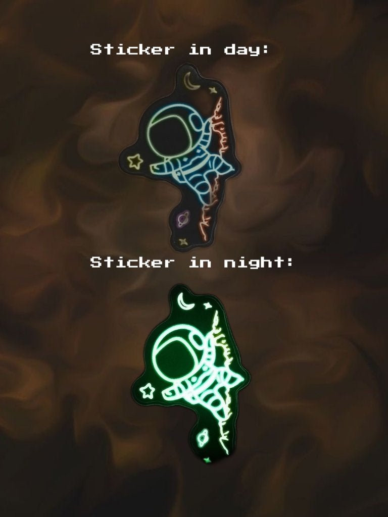 c19 Glow in the dark sticker, Ophalen, Nieuw