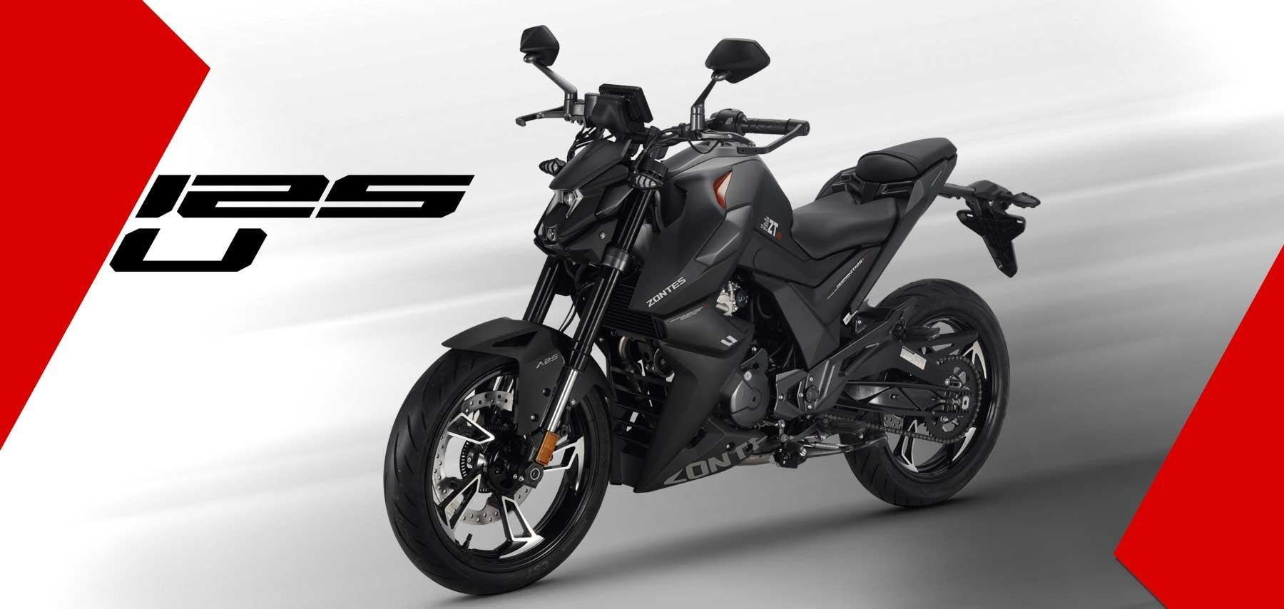 Zontes 125 U E5 + Mat Zwart 2026, Bedrijf, Zontes, Naked bike
