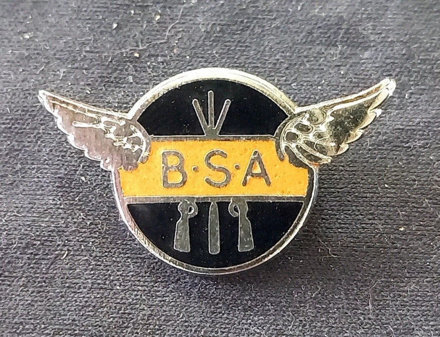 BSA Broche Birmingham Small Arms B.S.A, Ophalen of Verzenden