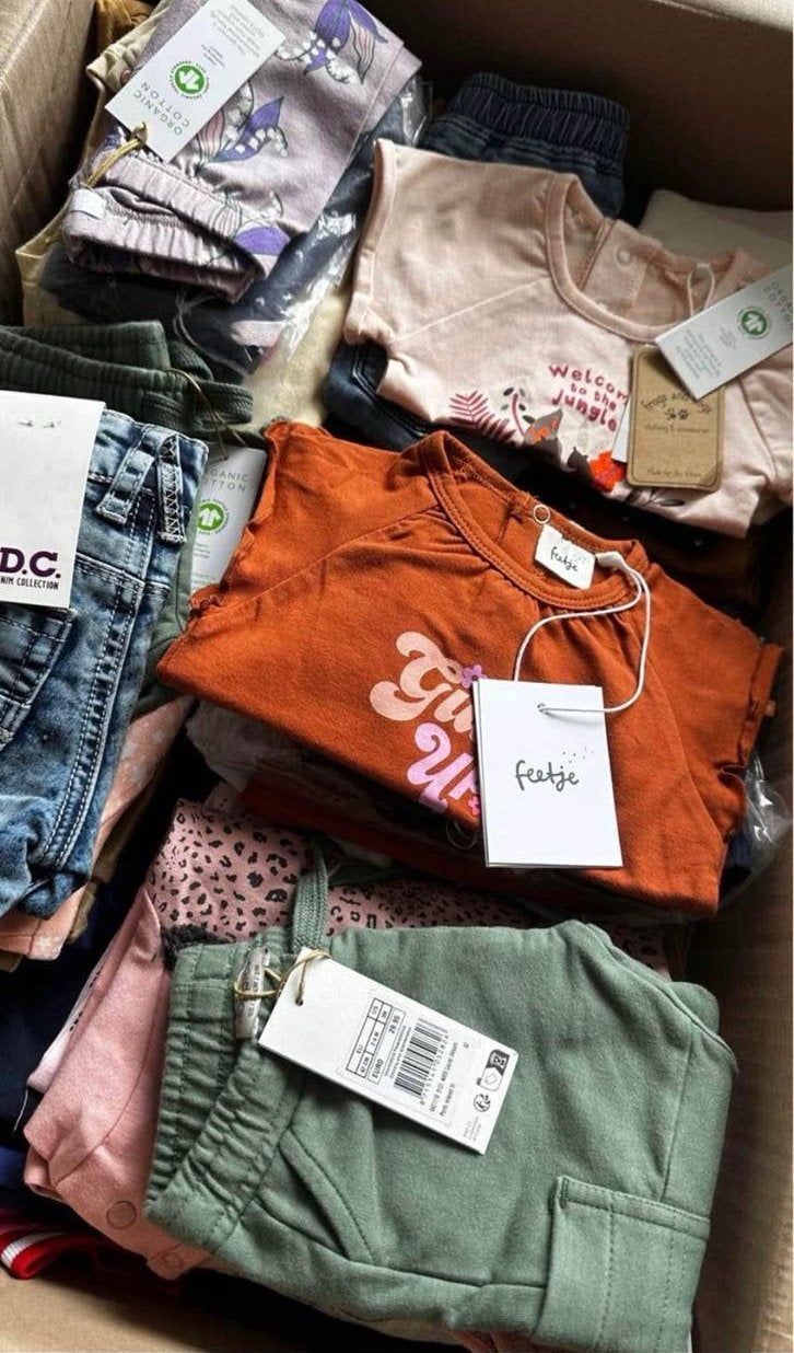 Partij nieuwe kinderkleding! 370 stuks, Ophalen of Verzenden, Nieuw