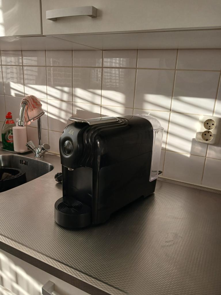 Nespresso Krups koffiecupmachine, Koffiemachine, Ophalen of Verzenden, Zo goed als nieuw, 1 kopje