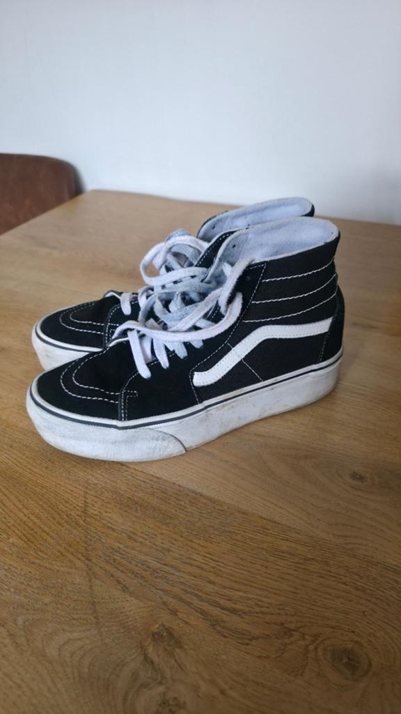 Vans Sk8-Hi sneakers maat 42,5, Kleding | Dames, Schoenen, Zwart, Ophalen of Verzenden, Sneakers of Gympen, Gedragen