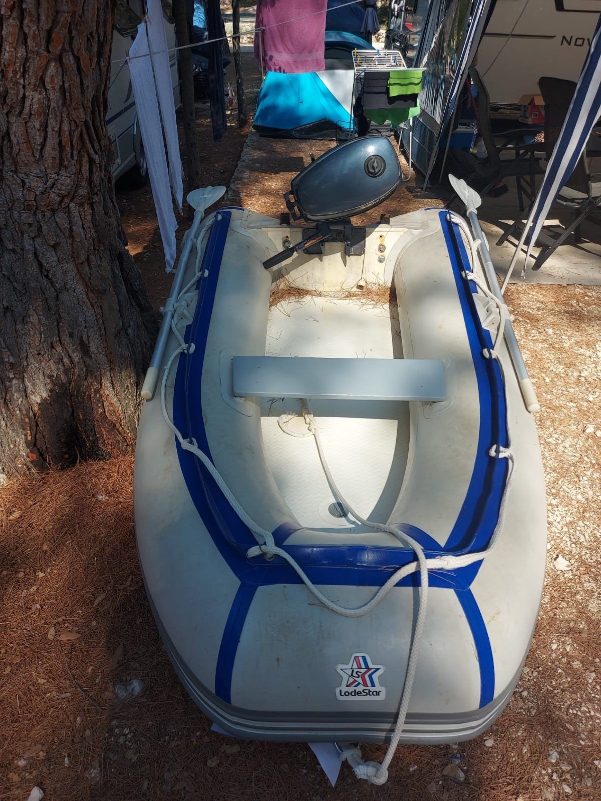 Lodestar 5pk, Watersport en Boten, Rubberboten, Ophalen of Verzenden, Opbergtas, Lodestar